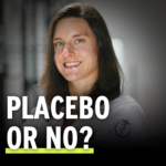 Image of Dr. Allison Brager with Caption PLACEBO OR NO?